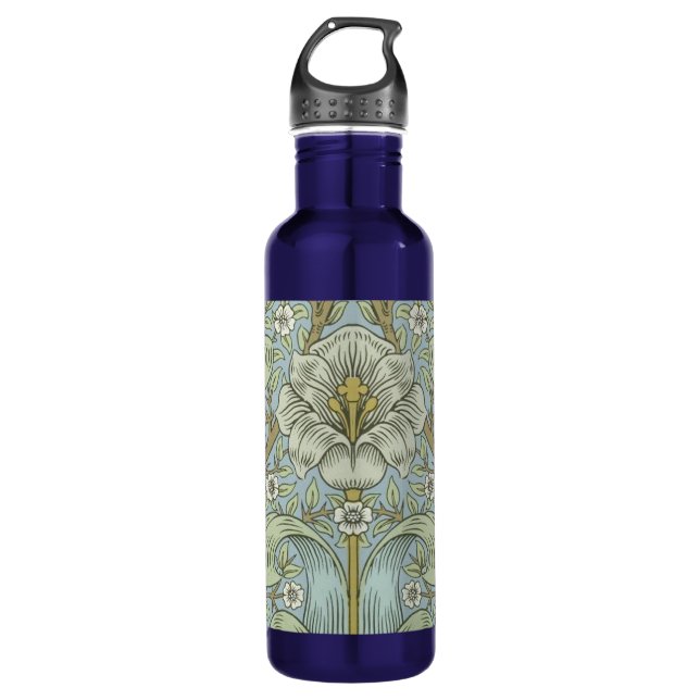 William Morris Spring Thicket: Antique Floral 710 Ml Water Bottle (Front)