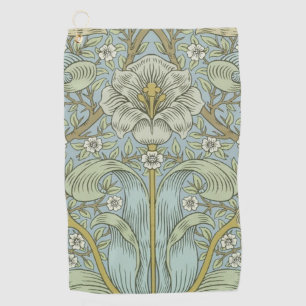 William Morris Spring Thicket: Antique Floral Golf Towel