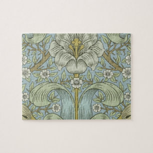 William Morris Spring Thicket: Antique Floral Jigsaw Puzzle