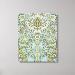 William Morris Spring Thicket Classic Pattern Canvas Print