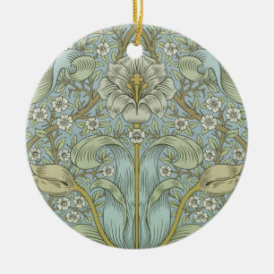 William Morris Spring Thicket Classic Pattern Ceramic Tree Decoration