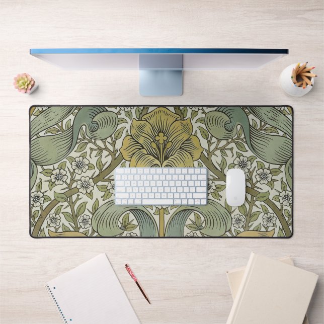 William Morris Spring Thicket Classic Pattern Desk Mat (Office 1)