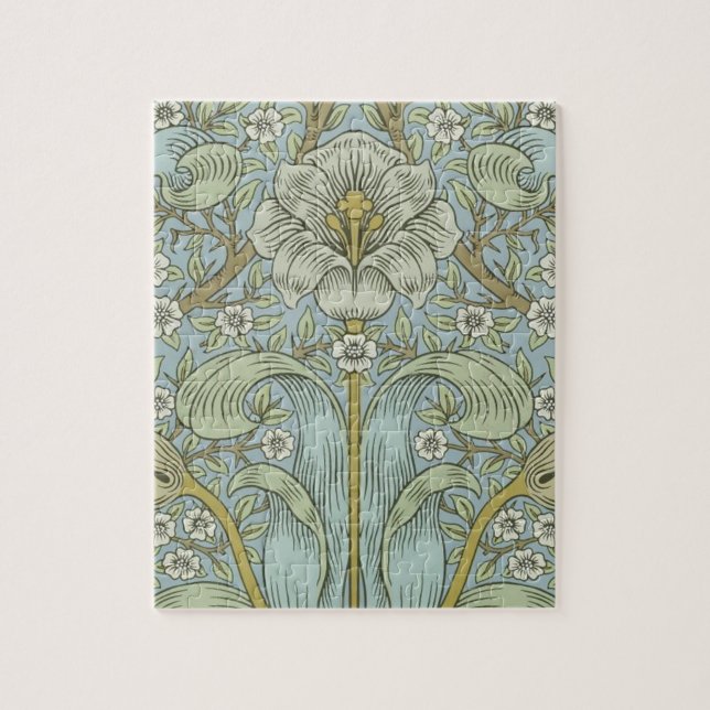 William Morris Spring Thicket Classic Pattern Jigsaw Puzzle (Vertical)