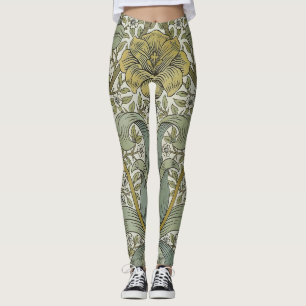 William Morris Spring Thicket Classic Pattern Leggings