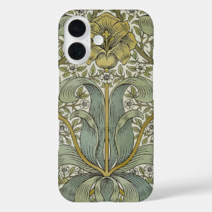 William Morris Spring Thicket Yellow Floral Art iPhone 16 Case