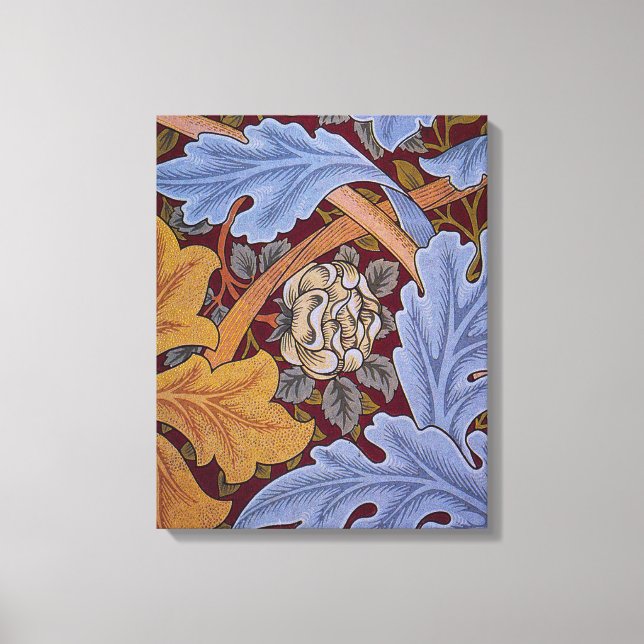William Morris St James Acanthus Wallpaper Canvas Print (Front)