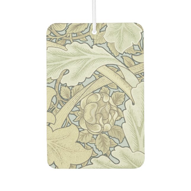 William Morris St James Acanthus Wallpaper Car Air Freshener (Front)