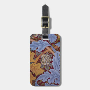 William Morris St James Acanthus Wallpaper Luggage Tag