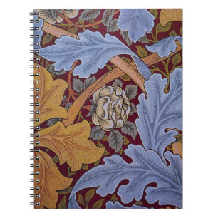 William Morris St James Acanthus Wallpaper Notebook