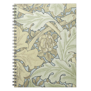 William Morris St James Acanthus Wallpaper Notebook