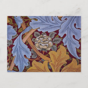 William Morris St James Acanthus Wallpaper Postcard
