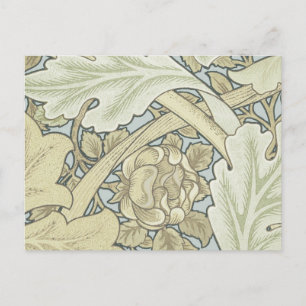 William Morris St James Acanthus Wallpaper Postcard