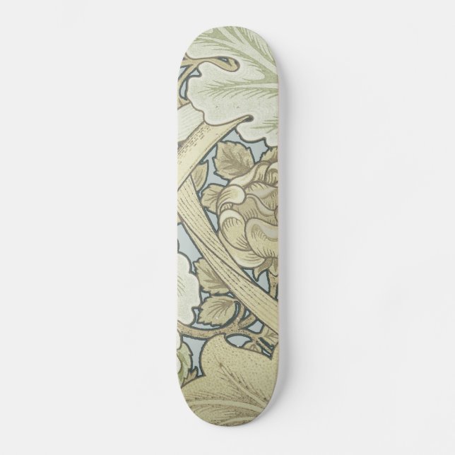 William Morris St James Acanthus Wallpaper Skateboard (Front)