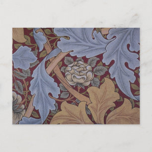 William Morris St. James Wallpaper Pattern Postcard