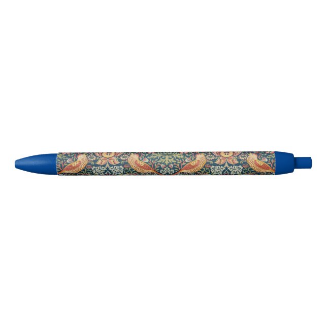 William Morris Strawberry black ink pen (Front)