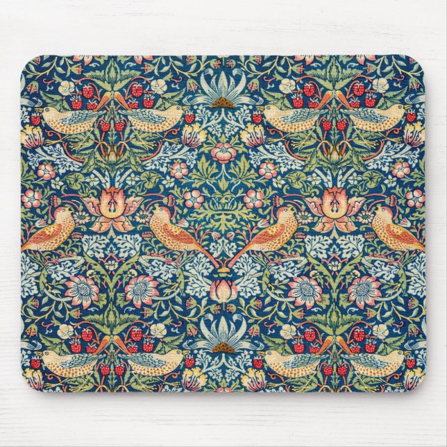 William Morris  Strawberry Mouse Mat (Front)