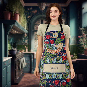 William Morris Strawberry Thief Apron