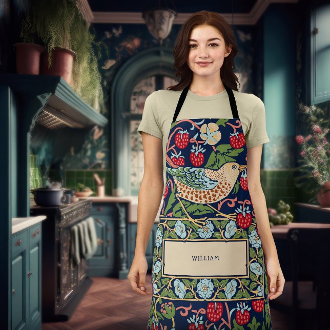 William Morris Strawberry Thief Apron (Creator Uploaded)
