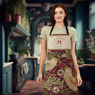 William Morris Strawberry Thief Apron