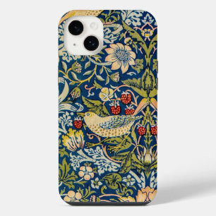 William Morris Strawberry thief bird iPhone 14 Plus Case