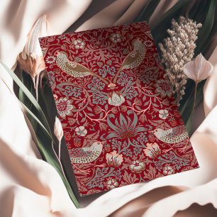 William Morris Strawberry Thief Card