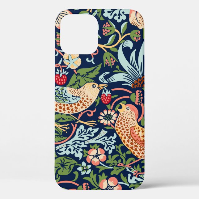 William Morris Strawberry Thief Case-Mate iPhone Case (Back)