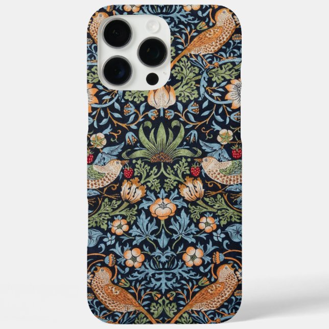 William Morris Strawberry Thief Case-Mate iPhone Case (Back)