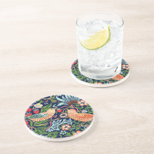 William Morris Strawberry Thief Coaster