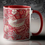 William Morris Strawberry Thief Coffee Mug<br><div class="desc">William Morris Strawberry Thief Pattern Design. Add your label text! William Morris was an English textile designer, artist, writer, and socialist associated with the Pre-Raphaelite Brotherhood and British Arts and Crafts Movement. He founded a design firm in partnership with the artist Edward Burne-Jones, and the poet and artist Dante Gabriel...</div>