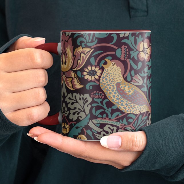 William Morris Strawberry Thief Coffee Mug (Creator Uploaded)