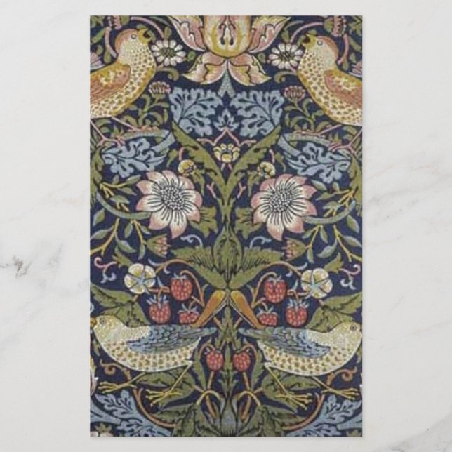 William Morris Strawberry Thief Design 1883 (Front)