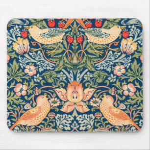 William Morris Strawberry Thief Design Mouse Mat
