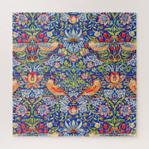 William Morris Strawberry thief famous painting Jigsaw Puzzle