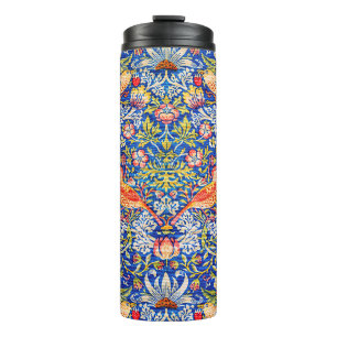 William Morris Strawberry thief famous painting  Thermal Tumbler