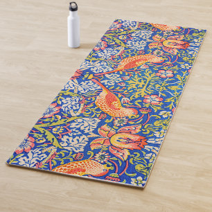 William Morris Strawberry thief famous painting Yoga Mat