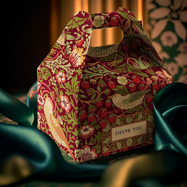 William Morris Strawberry Thief Favour Box (Creator Uploaded)