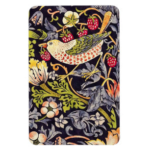 William Morris Strawberry Thief Floral Art Nouveau Magnet