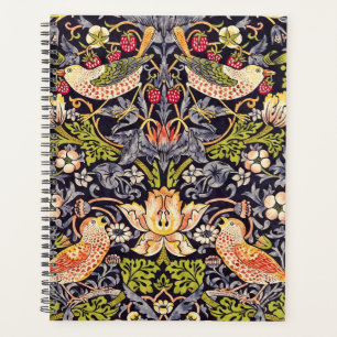 William Morris Strawberry Thief Floral Art Nouveau Planner