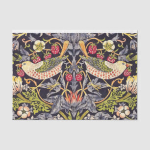 William Morris Strawberry Thief Floral Art Nouveau Tissue Paper