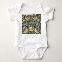 William Morris Strawberry Thief Floral Pattern