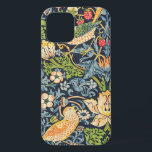 William Morris Strawberry Thief Floral Pattern iPhone 12 Case<br><div class="desc">William Morris Strawberry Thief Floral Pattern Phone Case</div>