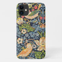 William Morris Strawberry Thief Floral Pattern