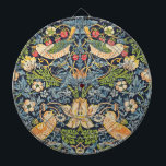 William Morris Strawberry Thief Floral Pattern Dartboard<br><div class="desc">William Morris Strawberry Thief Floral Pattern Dart Board</div>