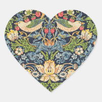 William Morris Strawberry Thief Floral Pattern