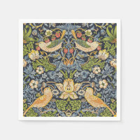 William Morris - Strawberry Thief Floral Pattern