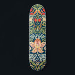 William Morris Strawberry Thief Floral Pattern Skateboard<br><div class="desc">William Morris Strawberry Thief Floral Pattern is a wonderful art noveau design that looks amazing on many unique home decor products and great gift ideas! Visit our store to find more William Morris designs and related abstract art noveau gift ideas.</div>