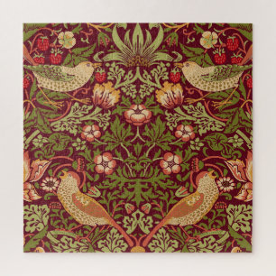 William Morris Strawberry Thief Jigsaw Puzzle