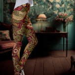 William Morris Strawberry Thief Leggings<br><div class="desc">William Morris Strawberry Thief Pattern Design. Add your label text! William Morris was an English textile designer, artist, writer, and socialist associated with the Pre-Raphaelite Brotherhood and British Arts and Crafts Movement. He founded a design firm in partnership with the artist Edward Burne-Jones, and the poet and artist Dante Gabriel...</div>