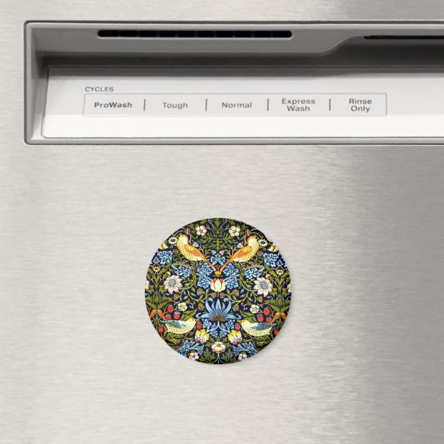 William Morris - Strawberry Thief,  Magnet (In Situ (Dishwasher))
