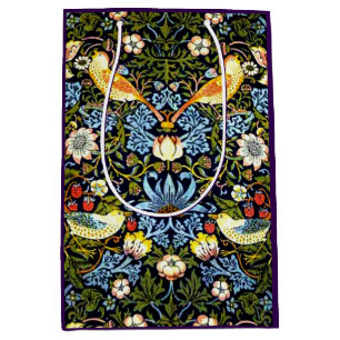 William Morris - Strawberry Thief Medium Gift Bag